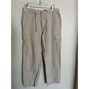 Claiborne Men’s Linen/Cotton Pants with string